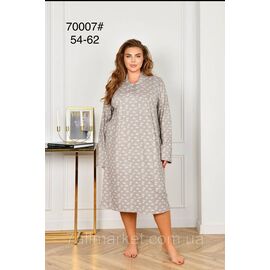 Фотография Ночная рубашка женская батал размеры 54-62 "FLOWER" купить недорого от прямого поставщика