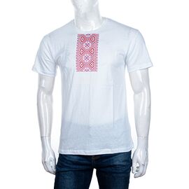 Фотография Футболка мужская AFF1-2 white р.48-58 "Logaster" недорого оптом от прямого поставщика