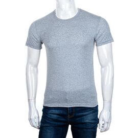 Фотография Футболка мужская AFF1-3 grey р.48-58 "Logaster" недорого оптом от прямого поставщика