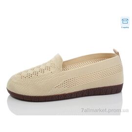 Фотография Слипоны женские тканевые Лето A227-2 (8 пар р.36-41) "Hongquan" недорого оптом от прямого поставщика