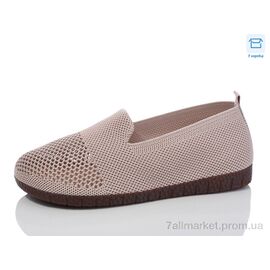 Фотография Слипоны женские тканевые Лето A228-3 (8 пар р.36-41) "Hongquan" недорого оптом от прямого поставщика