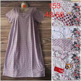 Нічня жіноча 153 mix р.48-56 "SHELLY" недорого оптом від прямого постачальника