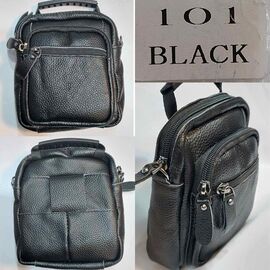 Сумка чоловіча TH-101 black р.15*11.5 "Chus" недорого оптом від прямого постачальника