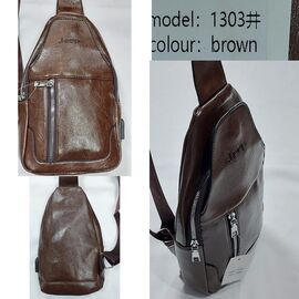 Бананка чоловіча TH-1303 brown р.one size "Chus" недорого оптом від прямого постачальника