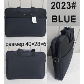 Сумка чоловіча TH-2023 navy р.40*28*6 "Chus" недорого оптом від прямого постачальника