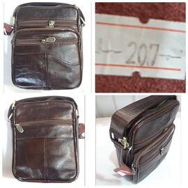 Фотография Сумка мужская TH-207 brown р.16*20 "Chus" недорого оптом от прямого поставщика