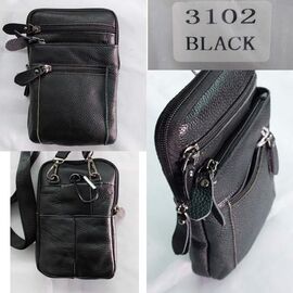 Фотография Сумка мужская TH-3102 black р.19*11.5 "Chus" недорого оптом от прямого поставщика