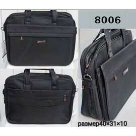 Сумка чоловіча TH-8006 black р.40*31*10 "Chus" недорого оптом від прямого постачальника