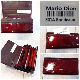 Фотография Кошелёк женский TH-801A wine р.19*10 "Chus" недорого оптом от прямого поставщика