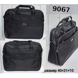 Сумка чоловіча TH-9067 black р.40*31*10 "Chus" недорого оптом від прямого постачальника