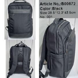 Чоловічий рюкзак TH-B00672 black р.43.5*28.5*12.3 "Chus" недорого оптом від прямого постачальника