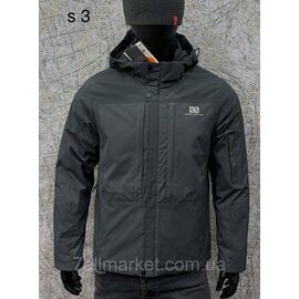 Фотография Куртка мужская демисезонная на молнии, размеры L-4XL(3цв) "PROSTOMEN" недорого от прямого поставщика