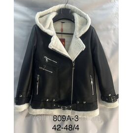 Дублянка жіноча екошкіра, на хутрі р-ри 42-48 "ANGELIS"купити недорого від прямого постачальника