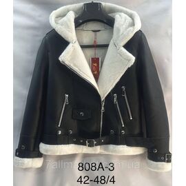 Дублянка жіноча екошкіра, на хутрі р-ри 42-48 "ANGELIS"купити недорого від прямого постачальника