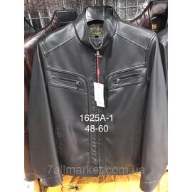Фотография Куртка мужская демисезонная, кожзам размеры 48-60 "ANGELIS" недорого от прямого поставщика