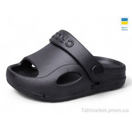 Фотография Шлепки детские летние Лето H8 чорний (6 пар р.18-23) "Inblue" недорого оптом от прямого поставщика