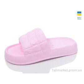 Шльопанці жіночі полегшені Літо ПЖ50 рожевий (6 пар р.36-41) "Inblue" недорого оптом від прямого постачальника