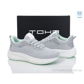 Фотография Кроссовки женские модные Весна/осень 2315 grey-green (8 пар р.36-41) "Laguna" недорого оптом от прямого поставщика