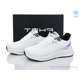 Кросівки жіночі модні Весна/осінь 009 white-l.purple (8 пар р.36-41) "Laguna" недорого оптом від прямого постачальника