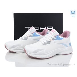 Фотография Кроссовки женские модные Весна/осень 229 white taro pink (8 пар р.36-41) "Laguna" недорого оптом от прямого поставщика