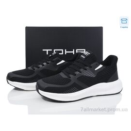 Фотография Кроссовки мужские модные Весна/осень A965 black-white (8 пар р.40-45) "Laguna" недорого оптом от прямого поставщика