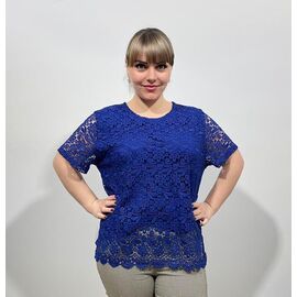 Фотография Футболка женская 3050 blue р.46-56 "BASE" недорого оптом от прямого поставщика