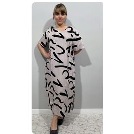 Фотография Платье летнее женское CL7308 grey р.2XL-6XL "BASE" недорого оптом от прямого поставщика