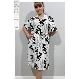 Фотография Платье летнее женское CL8339 white р.2XL-6XL "BASE" недорого оптом от прямого поставщика