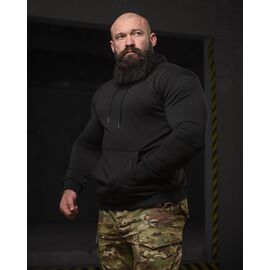 Худи чоловічий 689 black р.M-3XL "Madoka" недорого оптом від прямого постачальника