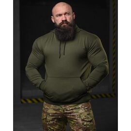 Фотография Худи мужской 698 khaki р.M-3XL "Madoka" недорого оптом от прямого поставщика