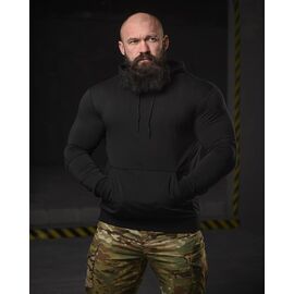 Фотография Худи мужской 705 black р.M-3XL "Madoka" недорого оптом от прямого поставщика