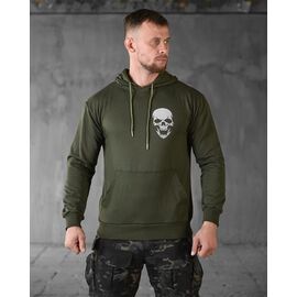Фотография Худи мужской 707 khaki р.M-3XL "Madoka" недорого оптом от прямого поставщика