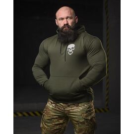 Фотография Худи мужской 710 khaki р.M-3XL "Madoka" недорого оптом от прямого поставщика