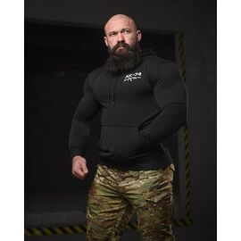 Фотография Худи мужской 711 black р.M-3XL "Madoka" недорого оптом от прямого поставщика