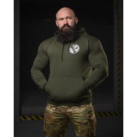 Худи чоловічий 716 khaki р.M-3XL "Madoka" недорого оптом від прямого постачальника