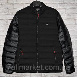 Фотография Куртка мужская демисезонная, стёганная  размеры 48-56 "FUDIAO" недорого от прямого поставщика