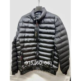 Фотография Куртка мужская кожзам, на молнии/стёганная размеры 60-68 "FUDIAO" недорого от прямого поставщика