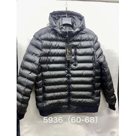 Куртка чоловіча демісезонна стьобана, з капюшоном розміри 60-68 "FUDIAO" недорого від прямого постачальника