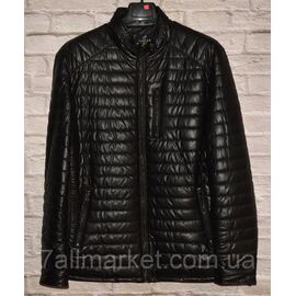 Фотография Куртка мужская кожзам, на молнии размеры 48-58 "FUDIAO" недорого от прямого поставщика