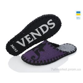 Фотография Тапки женские для дома Весна/осень 217W фіолетовий (9 пар р.36-41) "Active" недорого оптом от прямого поставщика