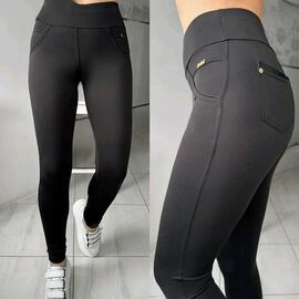 Лосини жіночі 5012 black р.XL-4XL "VICTORY" недорого оптом від прямого постачальника