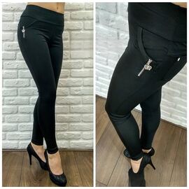 Фотография Лосины женские 547 black р.S-XL "VICTORY" недорого оптом от прямого поставщика