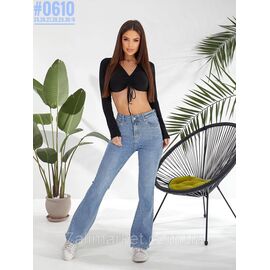 Фотография Женские Клеш со стразами размерный ряд 25,26,27,28,29,30 "PARTNERS" недорого от прямого поставщика