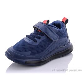 Фотография Кроссовки детские модные Весна/осень 10018-1 blue (8 пар р.26-31) "Xifa kids" недорого оптом от прямого поставщика