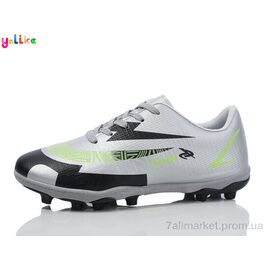 Футбольне взуття чоловічі Весна/осінь 07-34 siliver (6 пар р.40-45) "Yalike" недорого оптом від прямого постачальника