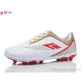 Футбольне взуття чоловічі Весна/осінь 03-32 white (6 пар р.40-45) "Yalike" недорого оптом від прямого постачальника