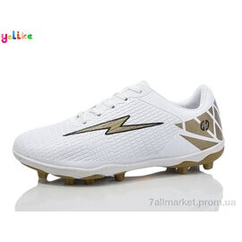 Футбольне взуття чоловічі Весна/осінь 08-32 white (6 пар р.40-45) "Yalike" недорого оптом від прямого постачальника