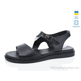 Босоніжки жіночі літні Літо 58 чорний к. батал (6 пар р.41-43) "Sali" недорого оптом від прямого постачальника