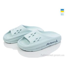 Фотография Шлепки женские облегченные Лето DS72 св.бірюза (8 пар р.36-41) "Inblue" недорого оптом от прямого поставщика