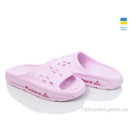 Шльопанці жіночі полегшені Літо DS72 св.рожевий (8 пар р.36-41) "Inblue" недорого оптом від прямого постачальника